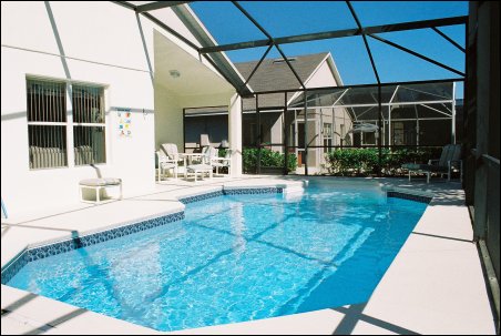 Florida Villa Pool near Disney World and Universal Studios